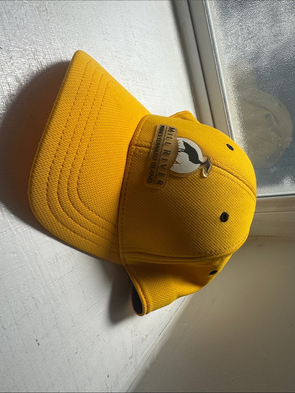 Mill River Golf PEI Mesh Baseball Cap with Front Patch